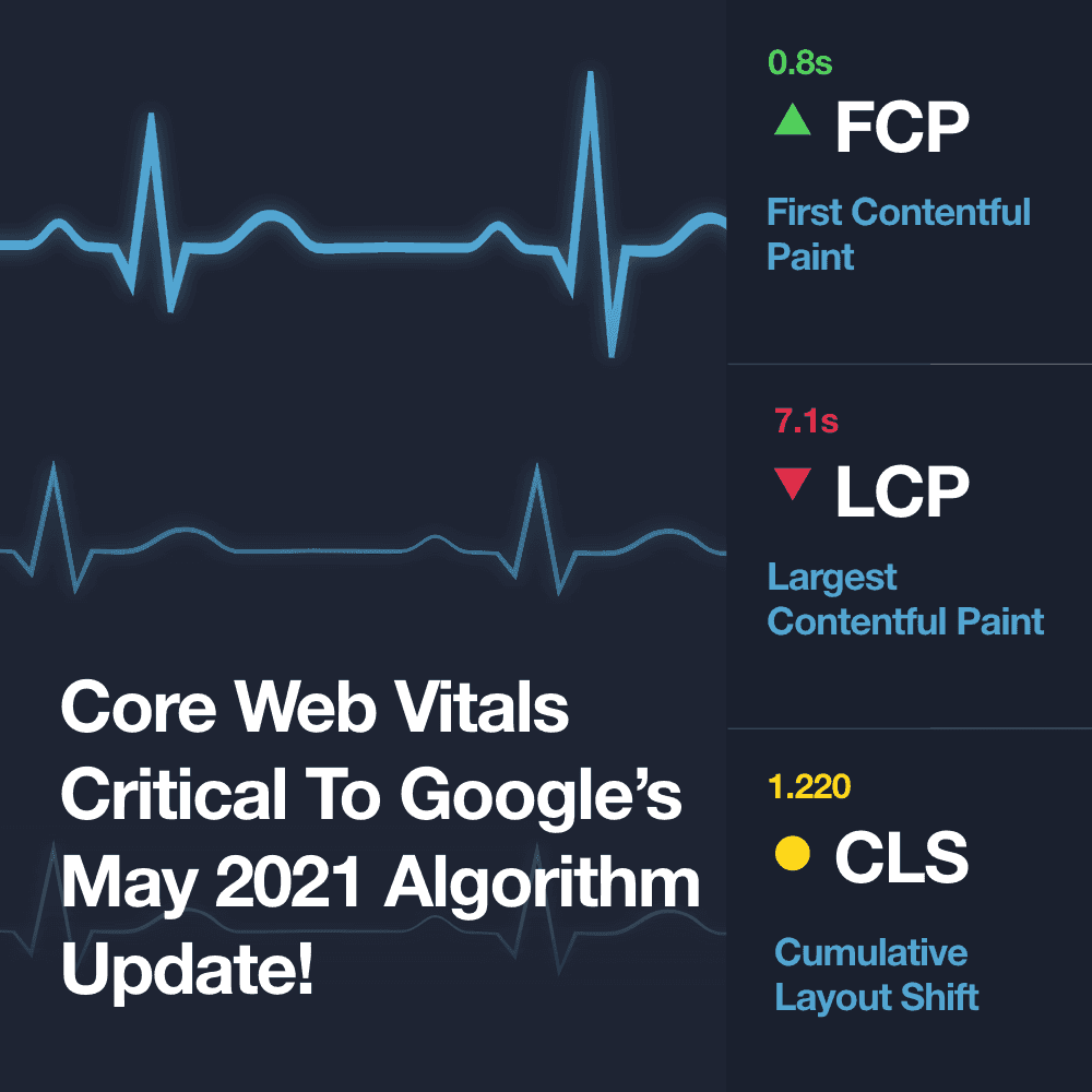 Core Web Vitals Google May 2021 Update blog cover image